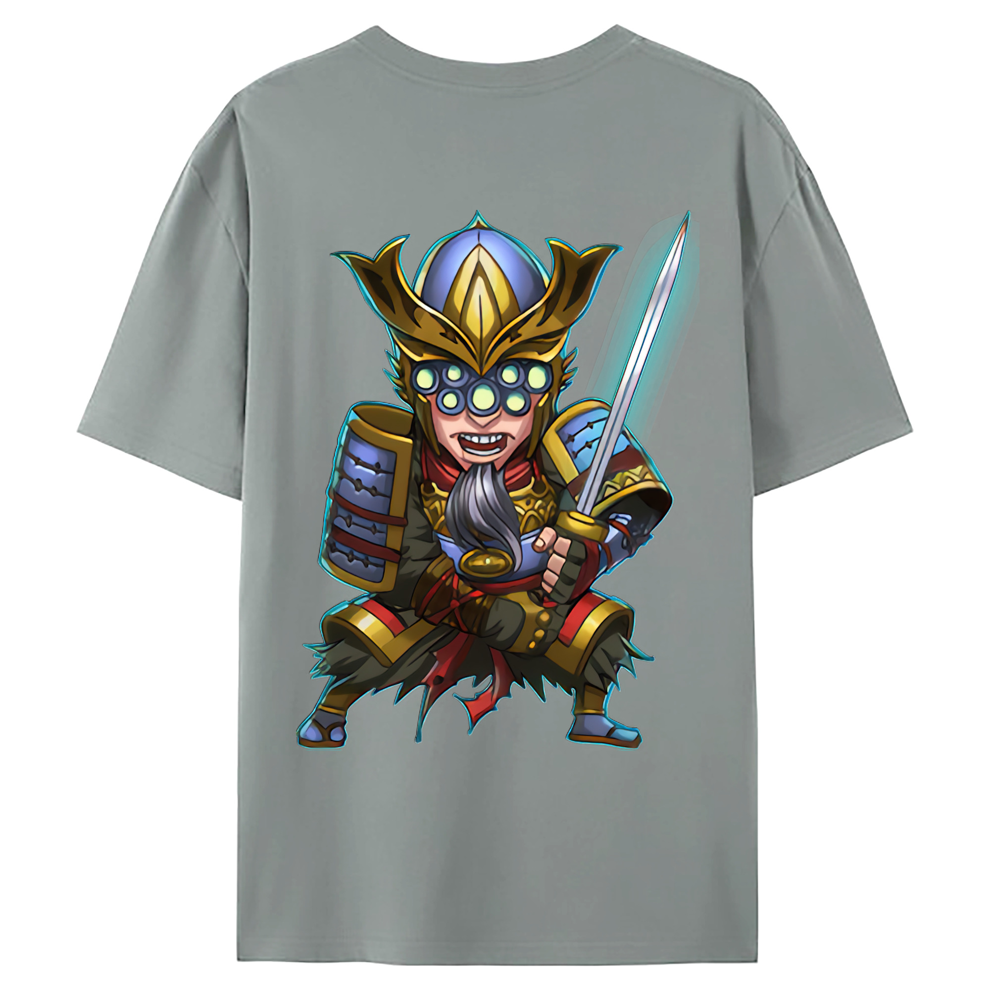 （画像用） リーグ・オブ・レジェンド League of Legends LOL 綿100％ メンズ半袖Tシャツ（バックプリント） 通気性